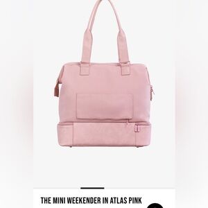 Beis Mini Weekender Atlas Pink